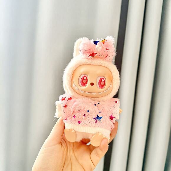 Clothes only!! Labubu 17cm keychain cute custom clothes outfits - 0418 - Picture 1 of 2